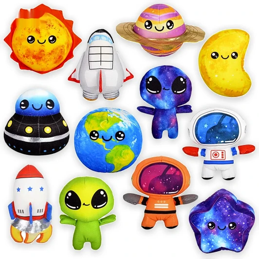Space Plush Toys Bulk 144 Pieces