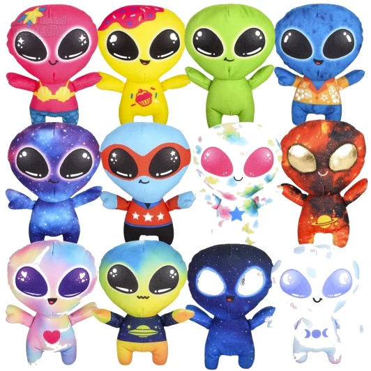 Alien Plush Toy Mix Bulk 96 Pieces