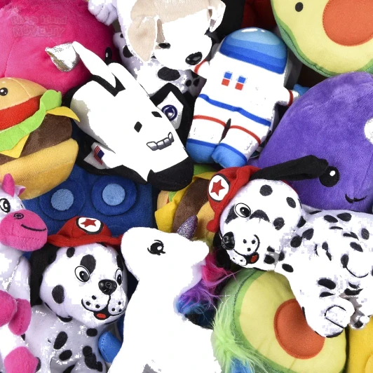 Plush Toy Mix Bulk 144 Pieces
