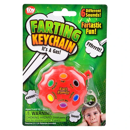 Fart Sound Keychain Toys Bulk 144 Pieces