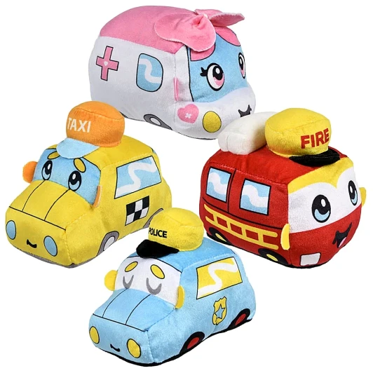 Vehicle Plush Bulk 72 Pieces