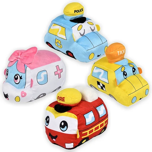 Vehicle Plush Bulk 48 Pieces