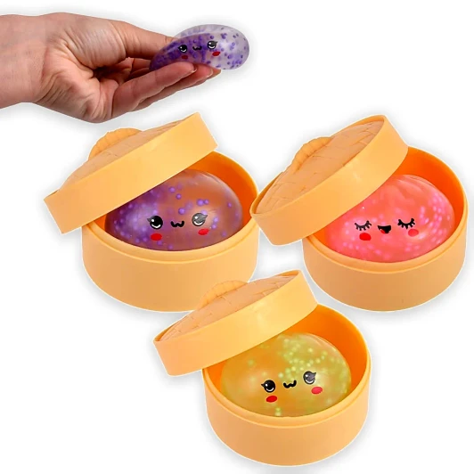 Squeezy Beads Jelly Surprise Dumpling Toys Bulk 144 Pieces