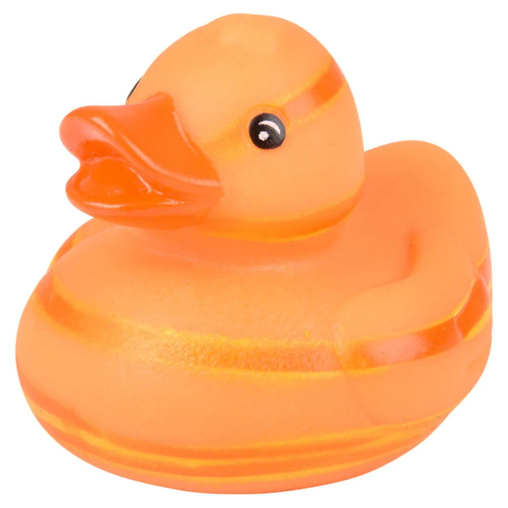 Multicolored Pattern Rubber Duckies for Claw Machines and Prize Counters