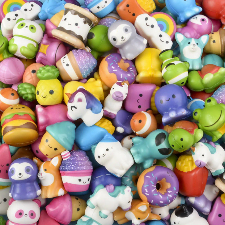Micro Squish Mega Toy Mix - 2 Inch - Case of 500