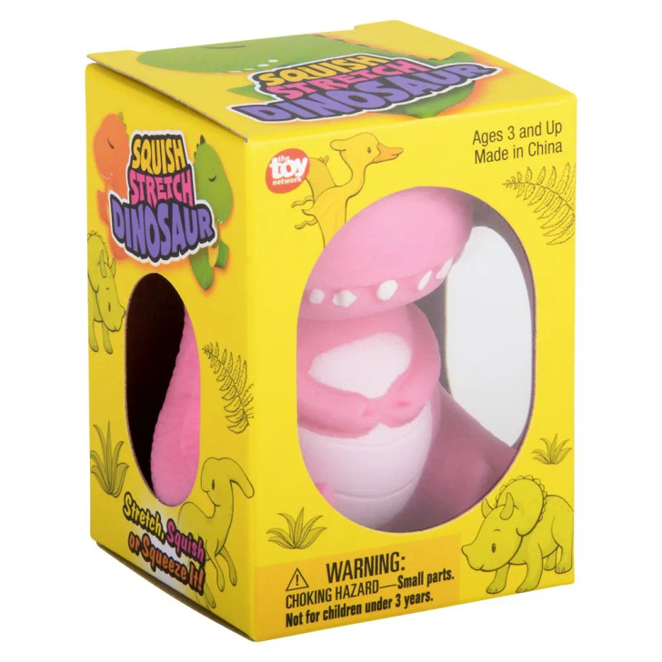 Squish and Stretch Dinosaur Toys Wholesale Case of 144 - View 9