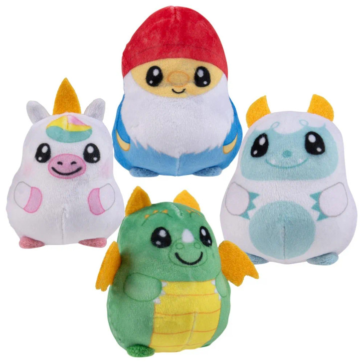 Sugar Squeeze Plush Mythical Creatures - 2.75 Inch - Case of 72