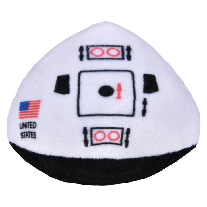squeeze toy plush space ships 2.75 inch capsule
