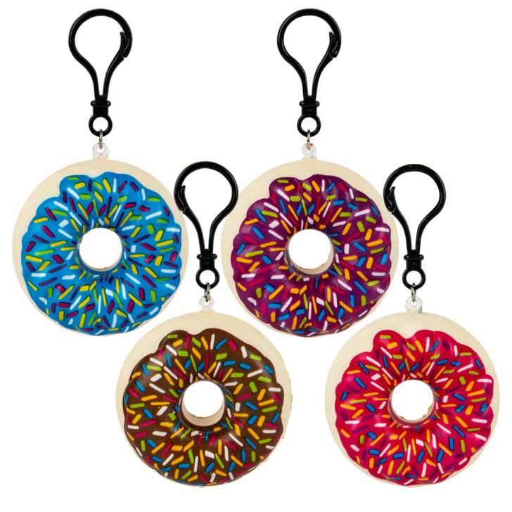 Squish Donut Backpack Clips - 2.75 Inch - Case of 288