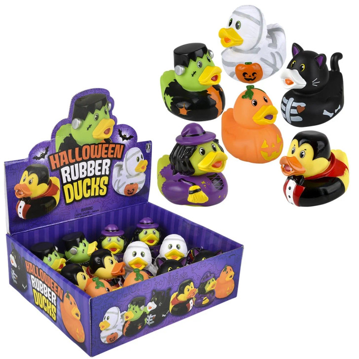 Halloween Rubber Duckies Bulk Party Favors