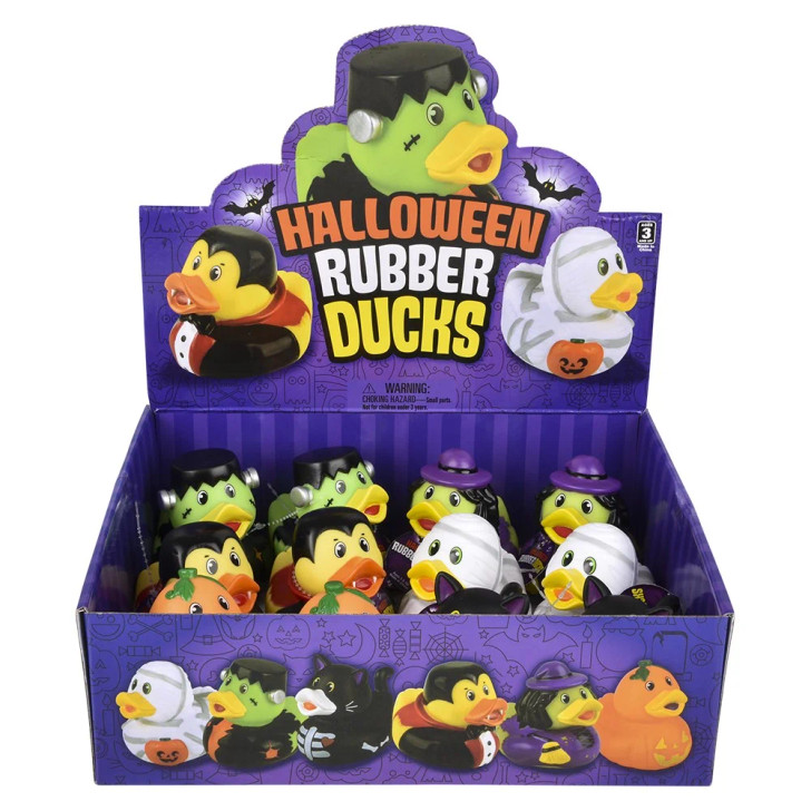 Halloween Rubber Duckies Wholesale Case of 72
