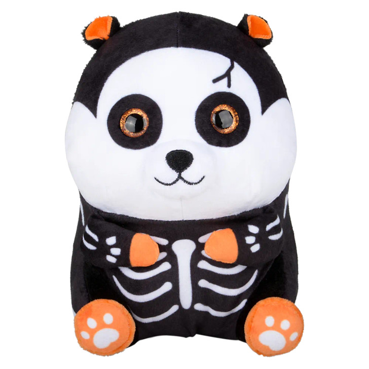Hamster skeleton plush 7 inch 3 colors orange front
