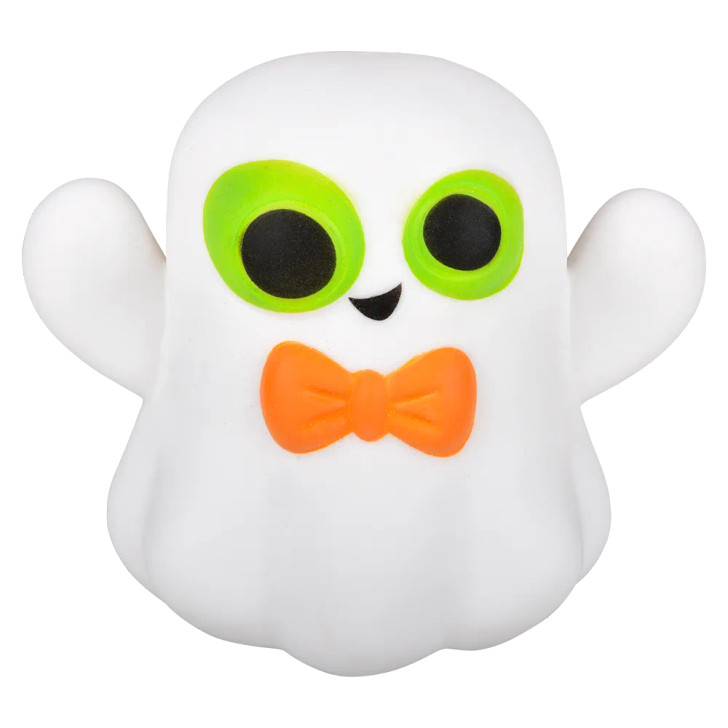 Ghost stretchy hand puppets 7 inch front view