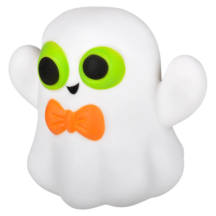 Ghost stretchy hand puppets 7 inch front left view