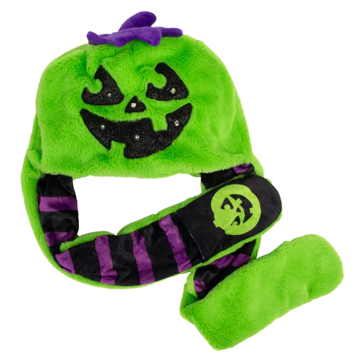 Jack o lantern hats 8 inch 3 colors green