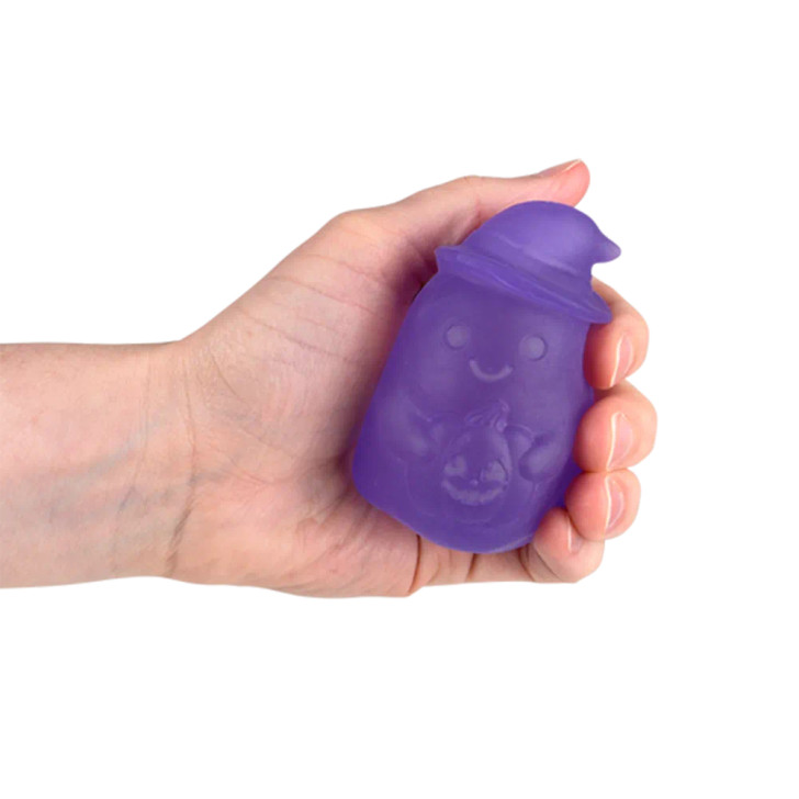 Sugar squeezy ghosts 3 inch 3 colors hand purple