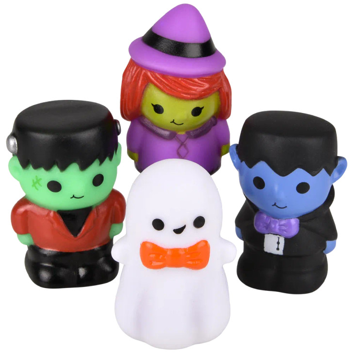 Halloween Finger Puppet Toy Mix - 2 Inch - Case of 864 - 4 Styles