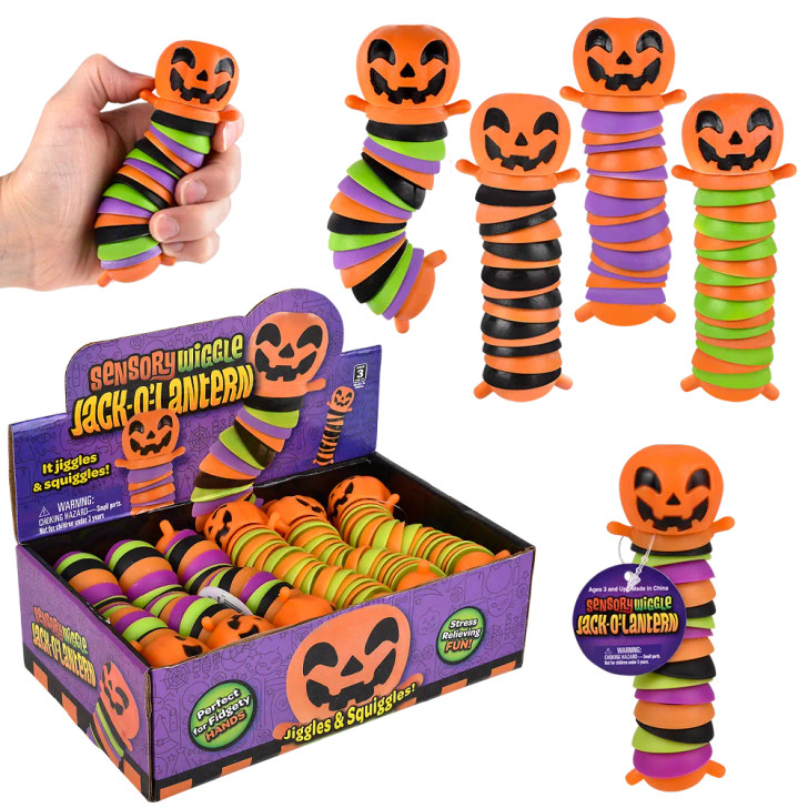 Wiggle fidget jack o lanterns