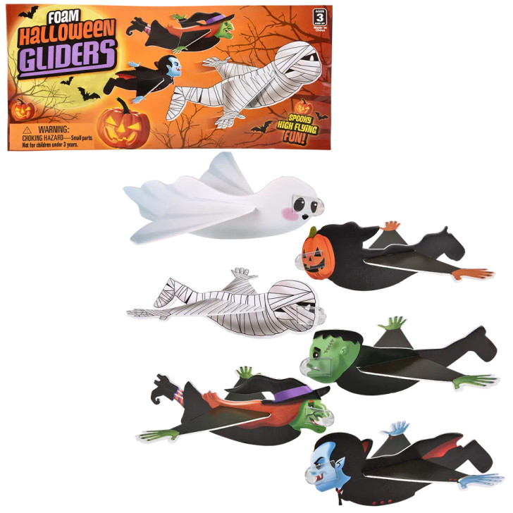 Mini Halloween Glider Toy Mix for Claw Machines and Prize Counters