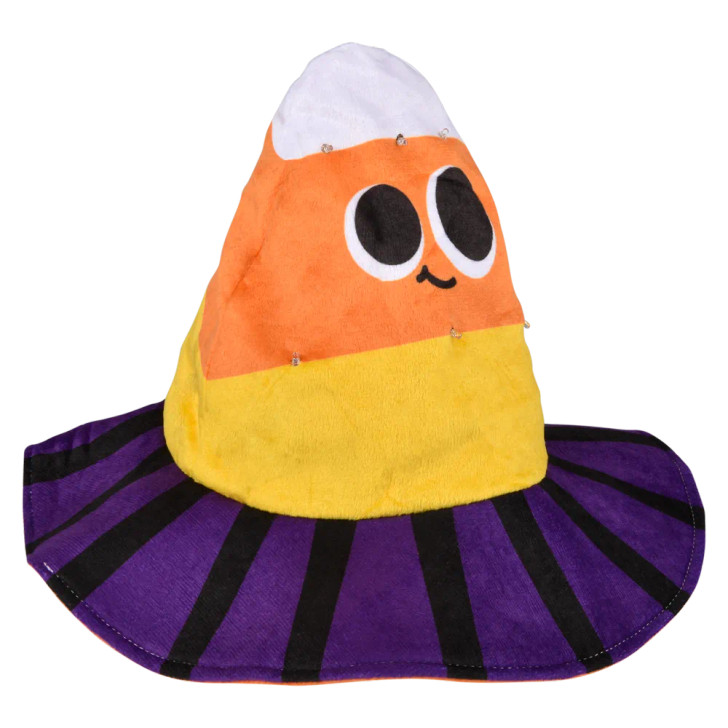 Halloween Light-Up Candy Corn Character Hats 8" Each