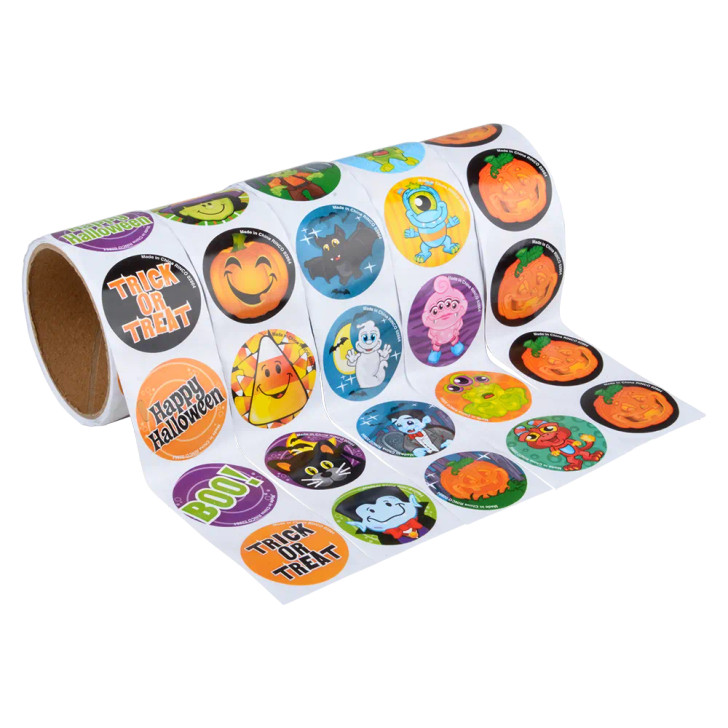Halloween Roll Stickers Wholesale Case of 20,000