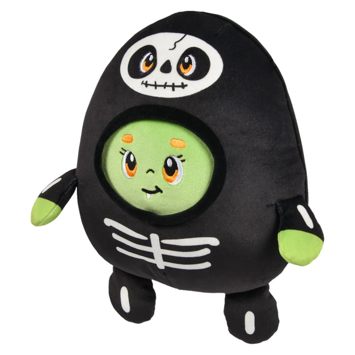 Halloween dressed plush 8 inch 4 styles skeleton