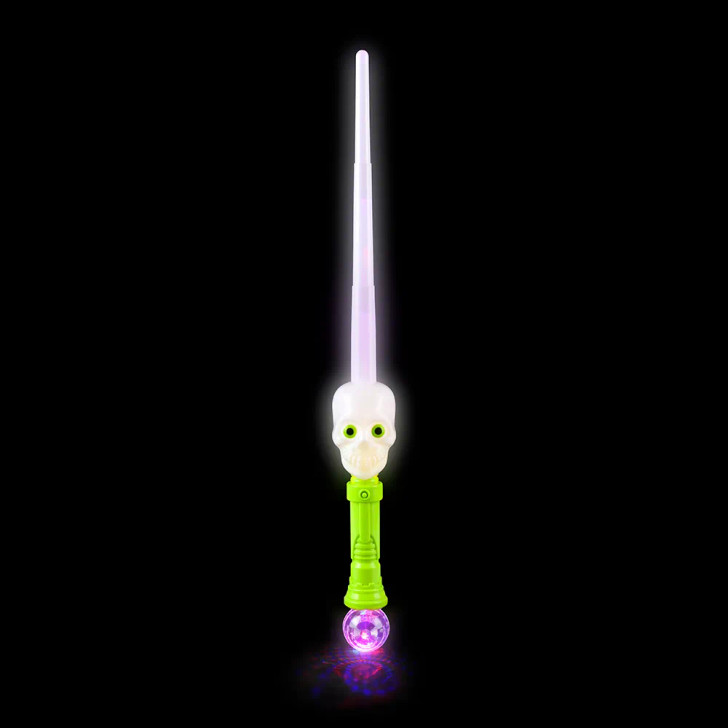 Halloween Light-Up Expanding Skull Sword Toys 24" Each