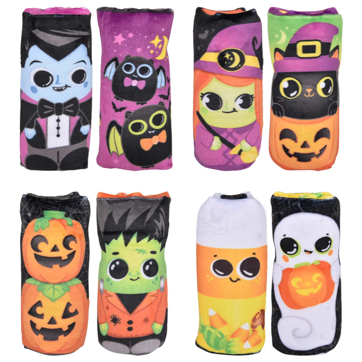 Halloween flip plush water wigglers front