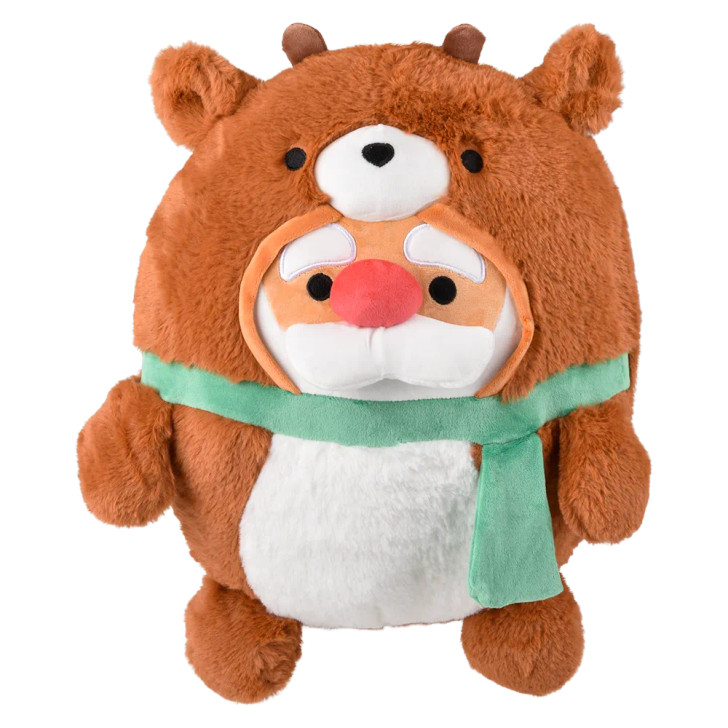 Squishy-Ishies Dressed Christmas Animals Plush Toy Mix 3 Styles