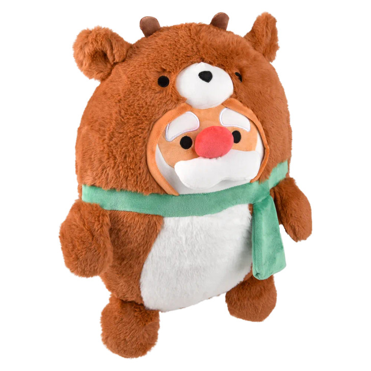 Bulk Squishy Christmas plush 36pc 12in bear santa snowman holiday prizes santa right