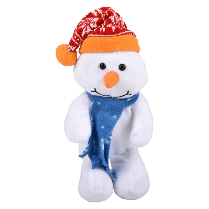 Christmas Plush Snowman Toy Mix Bulk Party Favors