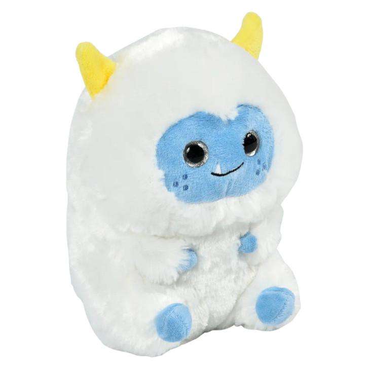 Bulk Christmas character plush 64pc 7in santa snowman yeti holiday toys yeti right