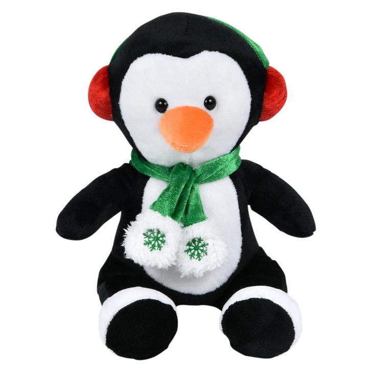 Christmas Plush Characters with Scarf Animal Toy Mix for Claw Machines and Prize Counters
