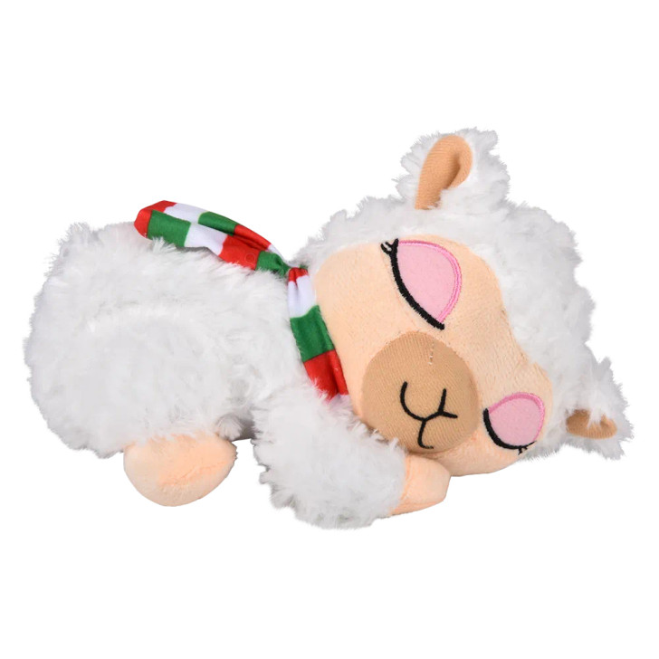 Bulk Dozy Christmas plush animals 84pc 9in lamb dog bear donkey holiday toys lamb front