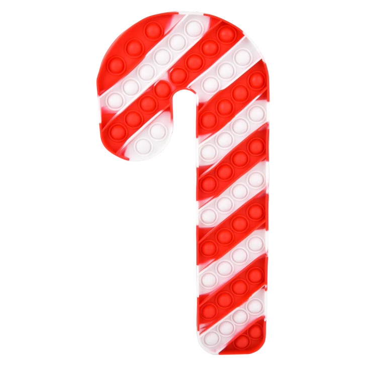 Christmas Candy Cane Mega Bubble Poppers Wholesale Case of 24