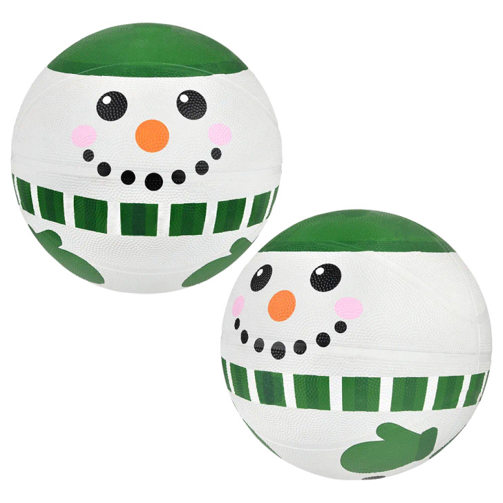 Christmas Snowman Regulation Basketball Toys Wholesale Case of 25