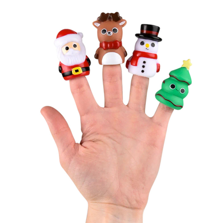 Christmas Finger Puppet Toys for Claw Machines and Prize Counters