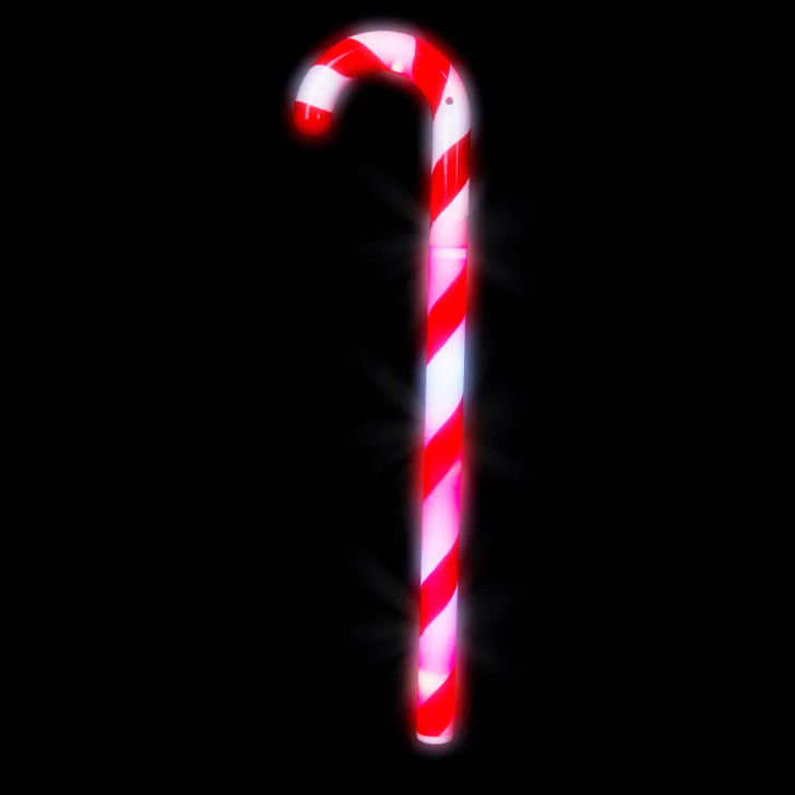 Christmas Light-Up Candy Cane Wands - 16 Inch - Case of 72