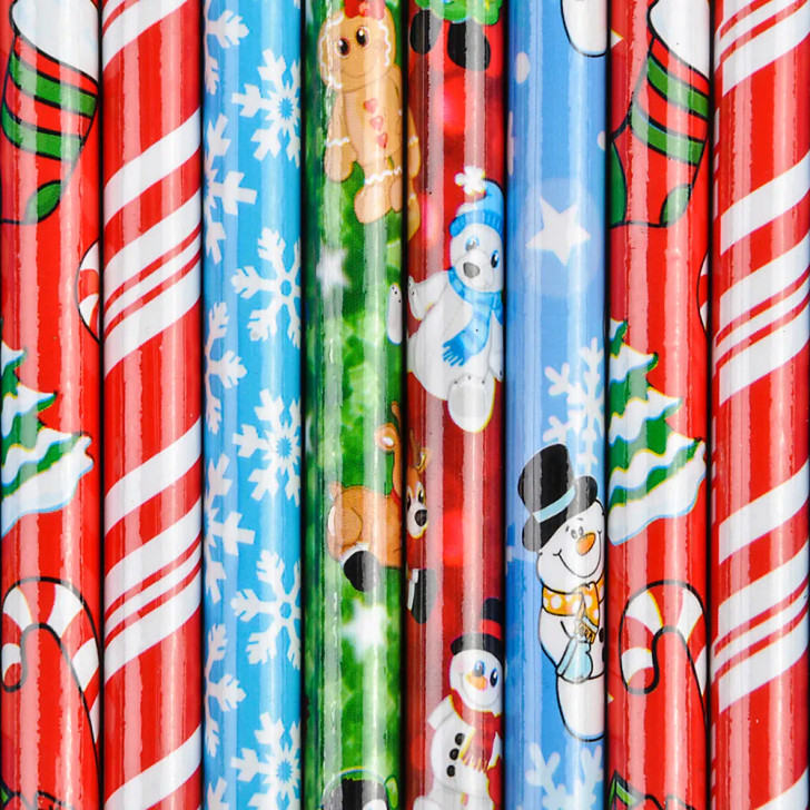 Christmas Holiday Pencils for Claw Machines and Prize Counters