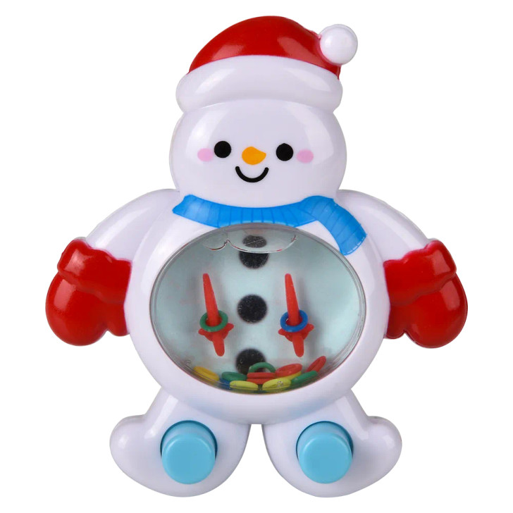 Christmas Snowman Water Games 4" Each