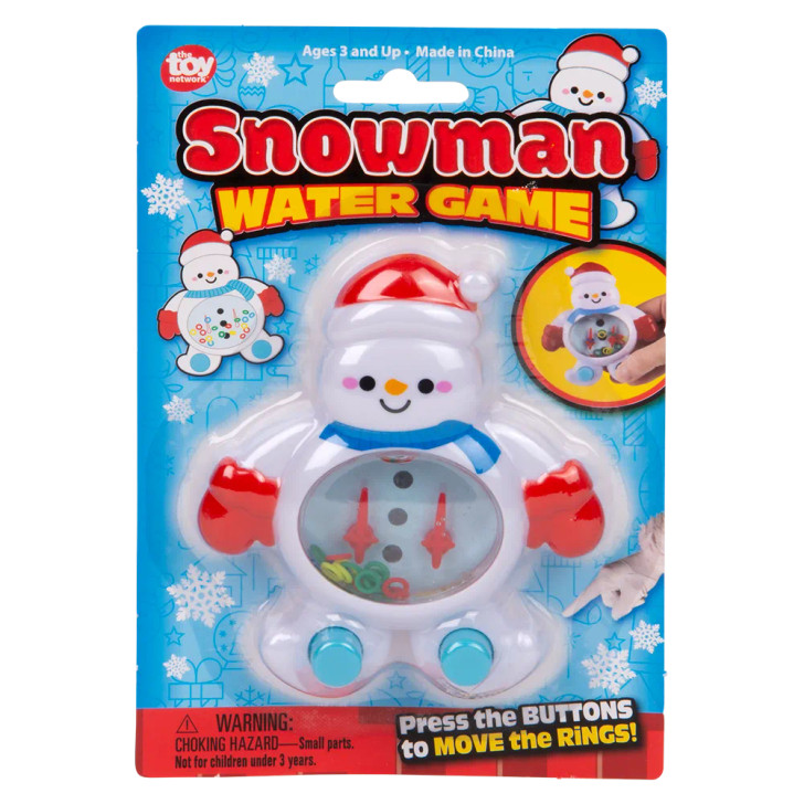 Christmas Snowman Water Games Bulk Party Favors