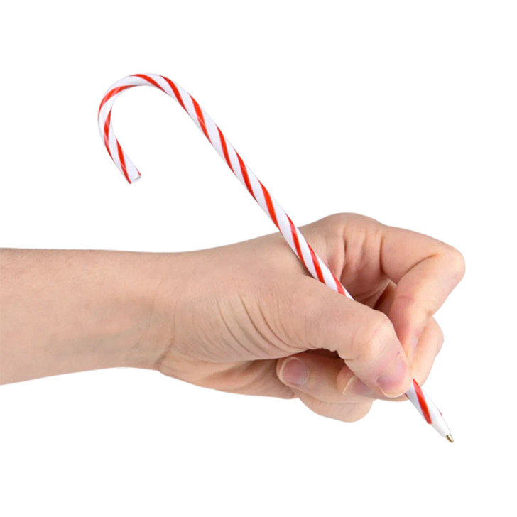 Christmas Candy Cane Pens Wholesale Case of 288