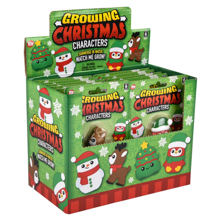 Christmas Growing Character Toys Bulk Carnival Prizes
