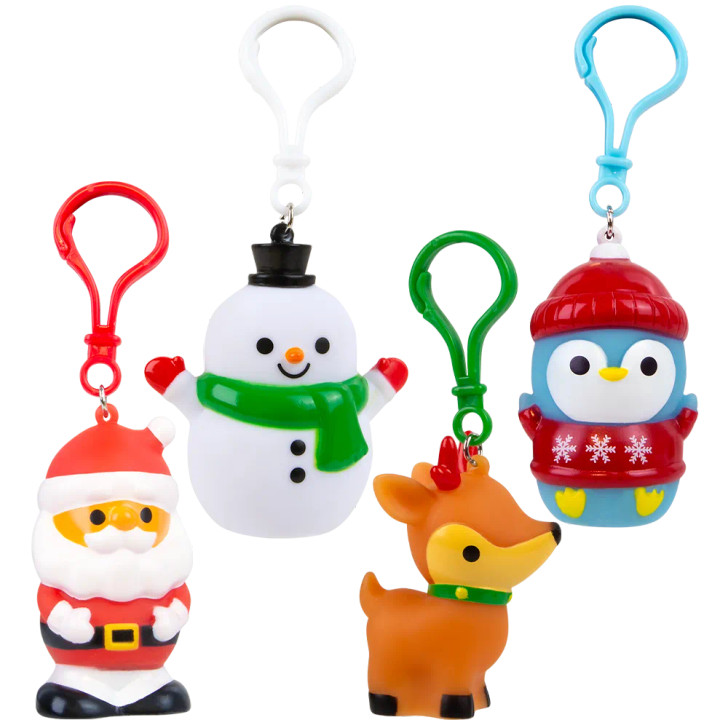 Light-Up Christmas Clip-On Toys Wholesale Case of 288
