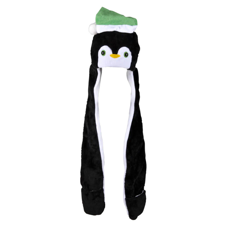 Christmas Plush Hoodie Scarf Hats for Claw Machines and Prize Counters