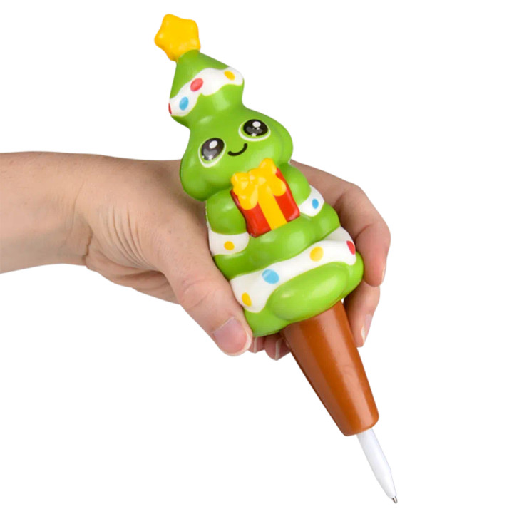Christmas Squish Pens Wholesale Case of 144