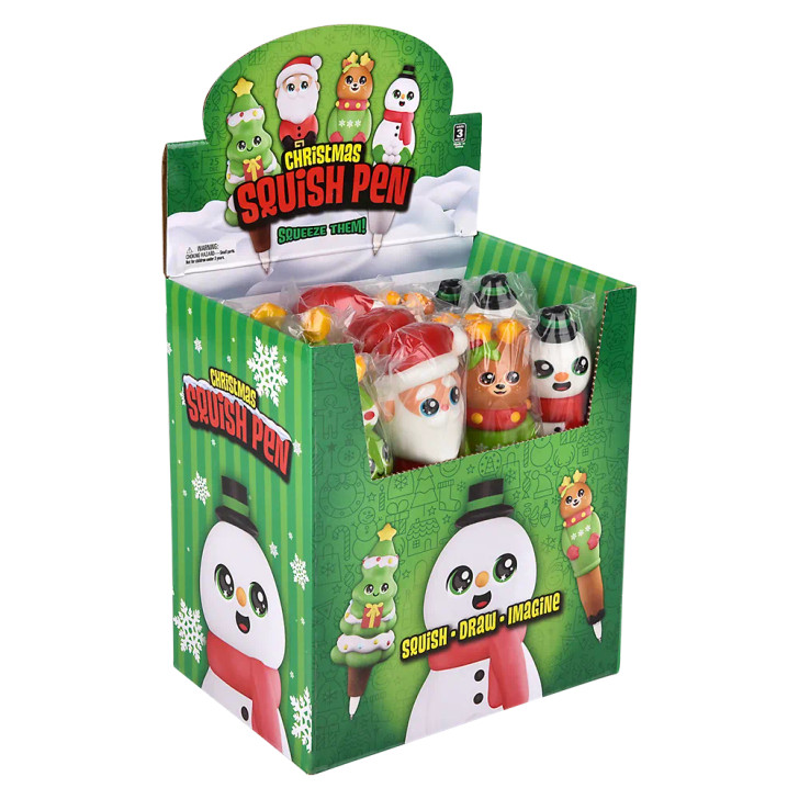 Christmas Squish Pens Bulk 144 Pieces - View 7