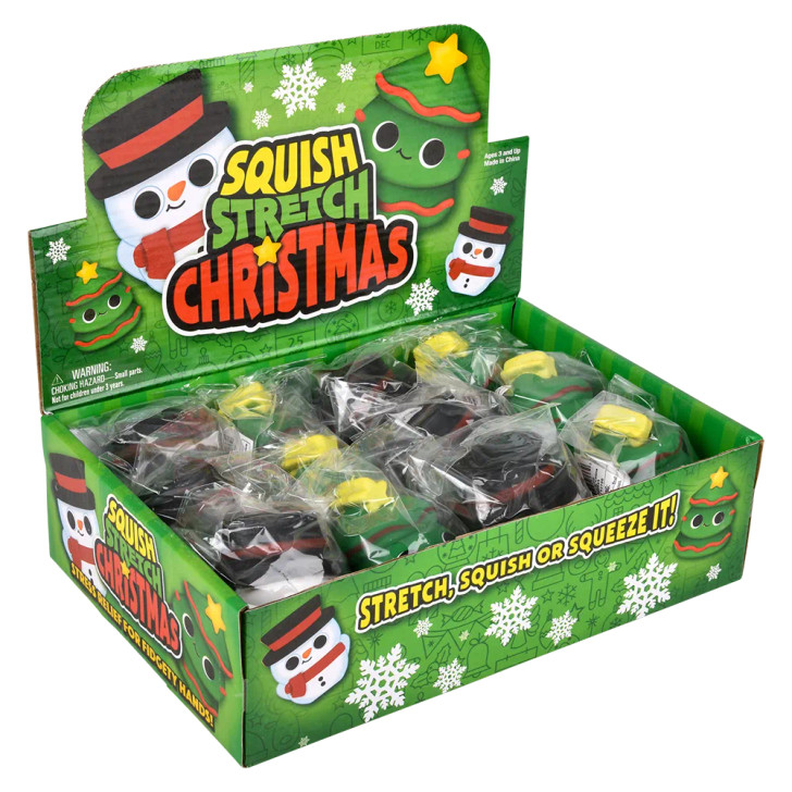 Christmas Squish Stretch Toys Bulk 72 Pieces - View 7