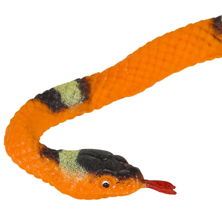 Rubber Eastern Milk Snake Toys Wholesale Case of 48