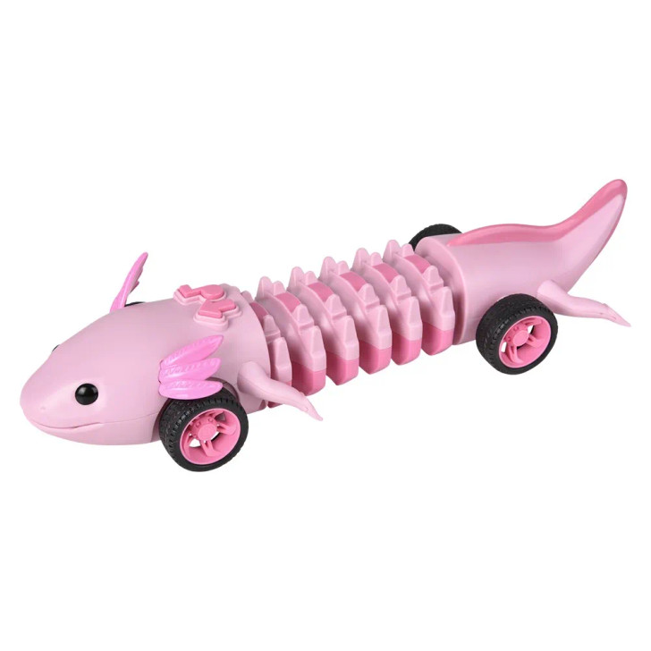 Axolotl side winder 12" 12 pcs bulk musical moving toy gifts left angle.